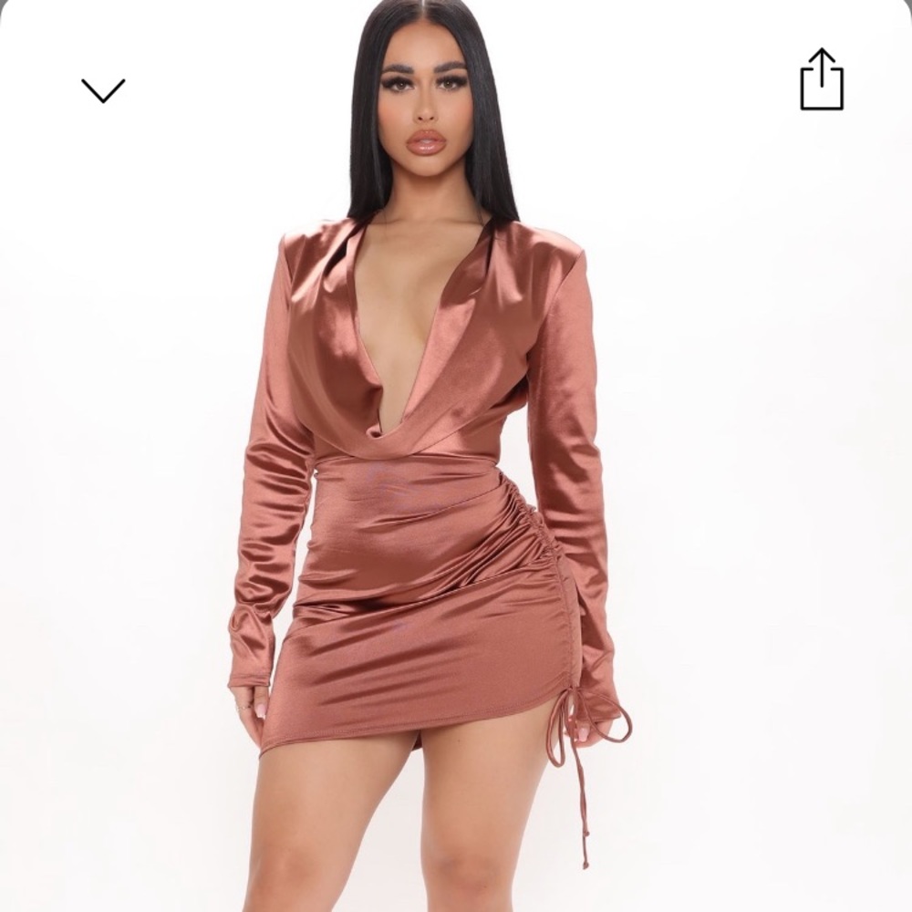 Satin dress